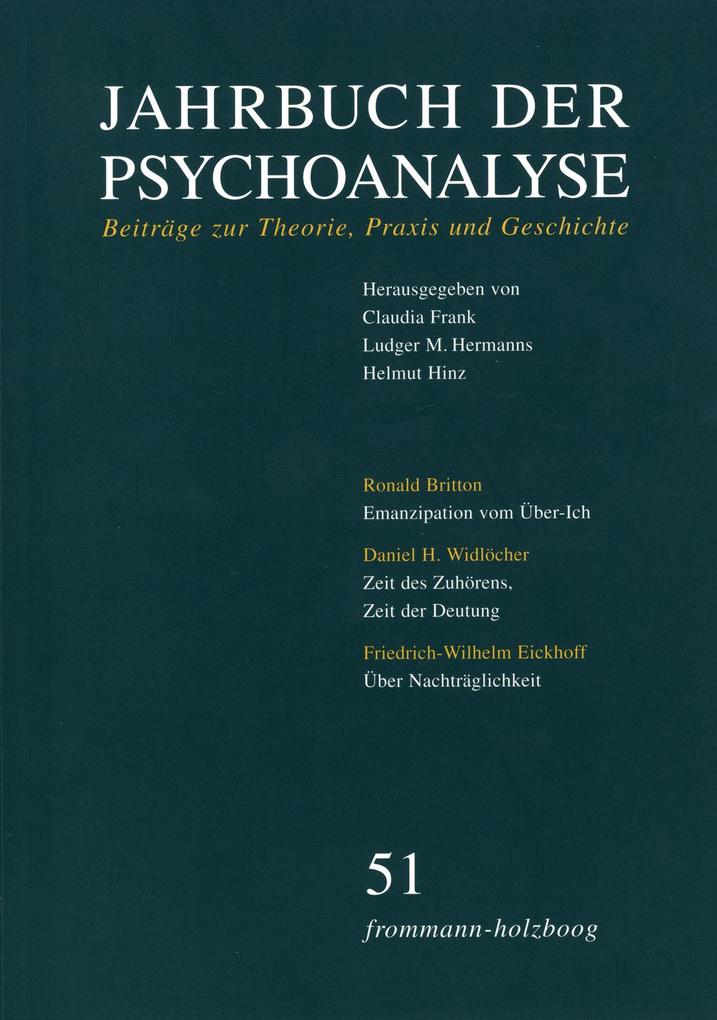 Jahrbuch der Psychoanalyse / Band 51