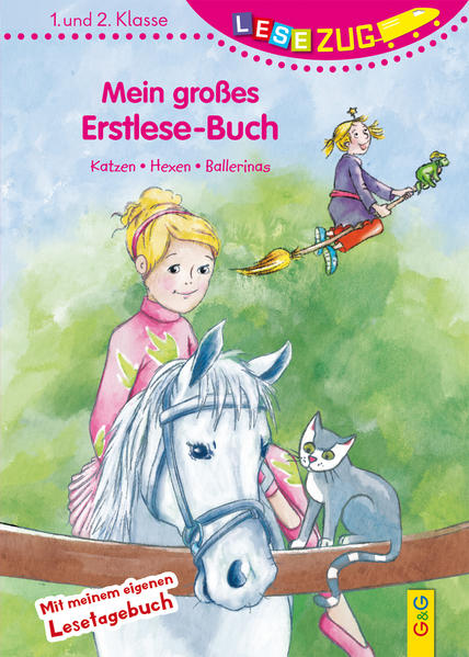 Image of LESEZUG/1.-2. Klasse: Mein großes Erstlese-Buch - Katzen Hexen Ballerinas