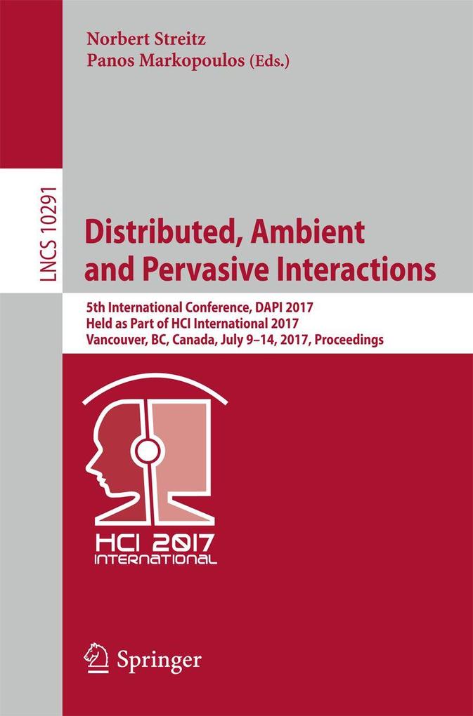 Distributed Ambient and Pervasive Interactions
