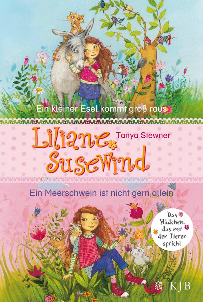 Image of Liliane Susewind. Ein kleiner Esel kommt groß raus & Ein Meerschwein ist nicht gern allein. (Doppelband 1 & 2 für jüngere Leser)