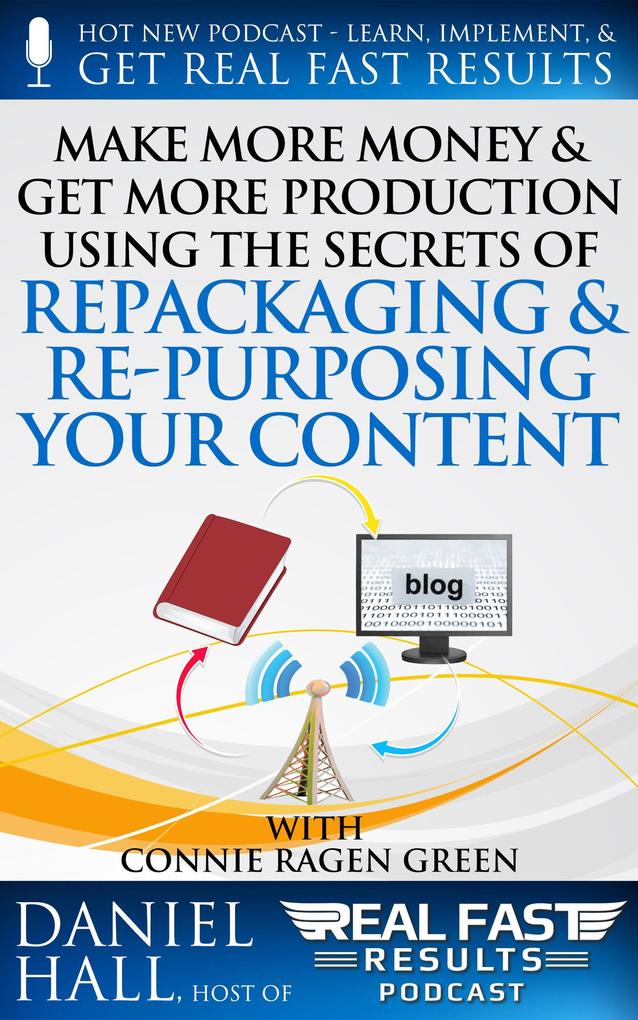 Make More Money & Get More Production Using the Secrets of Repackaging & Re- purposing Your Content (Real Fast Results #44)