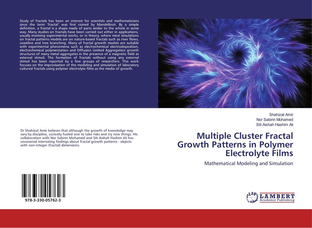 Multiple Cluster Fractal Growth Patterns in Polymer Electrolyte Films