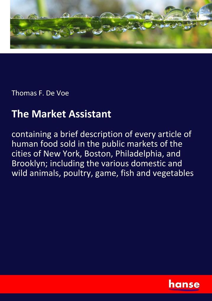 The Market Assistant