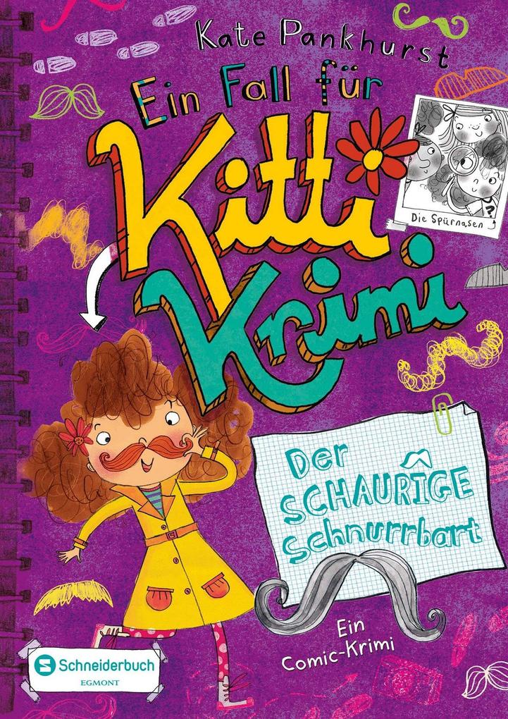 Image of Der Schaurige Schnurrbart / Ein Fall Für Kitti Krimi Bd.8 - Kate Pankhurst, Gebunden