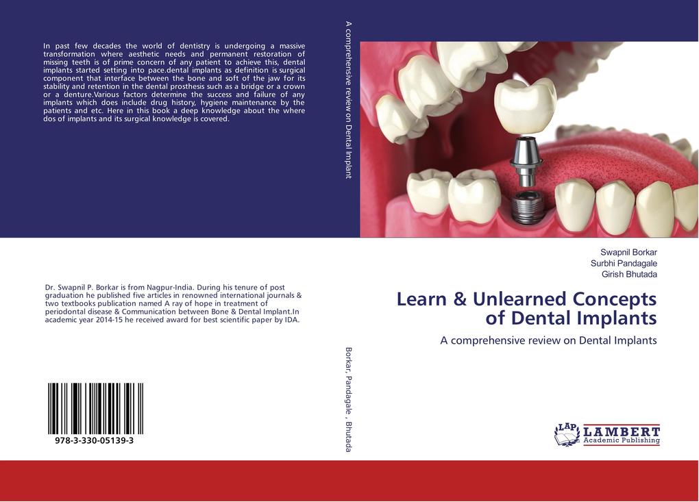 Learn & Unlearned Concepts of Dental Implants