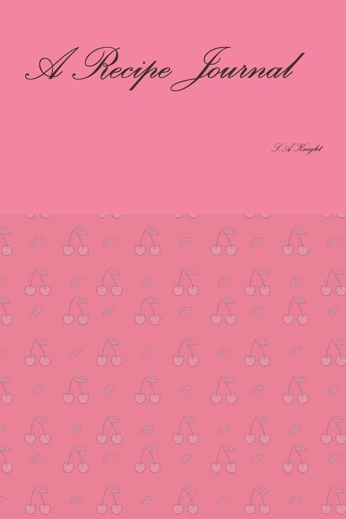 A Recipe Journal