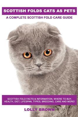 Scottish Folds Cats as Pets: Scottish Fold Facts & Information where to buy health diet lifespan types breeding care and more! A Complete Sc