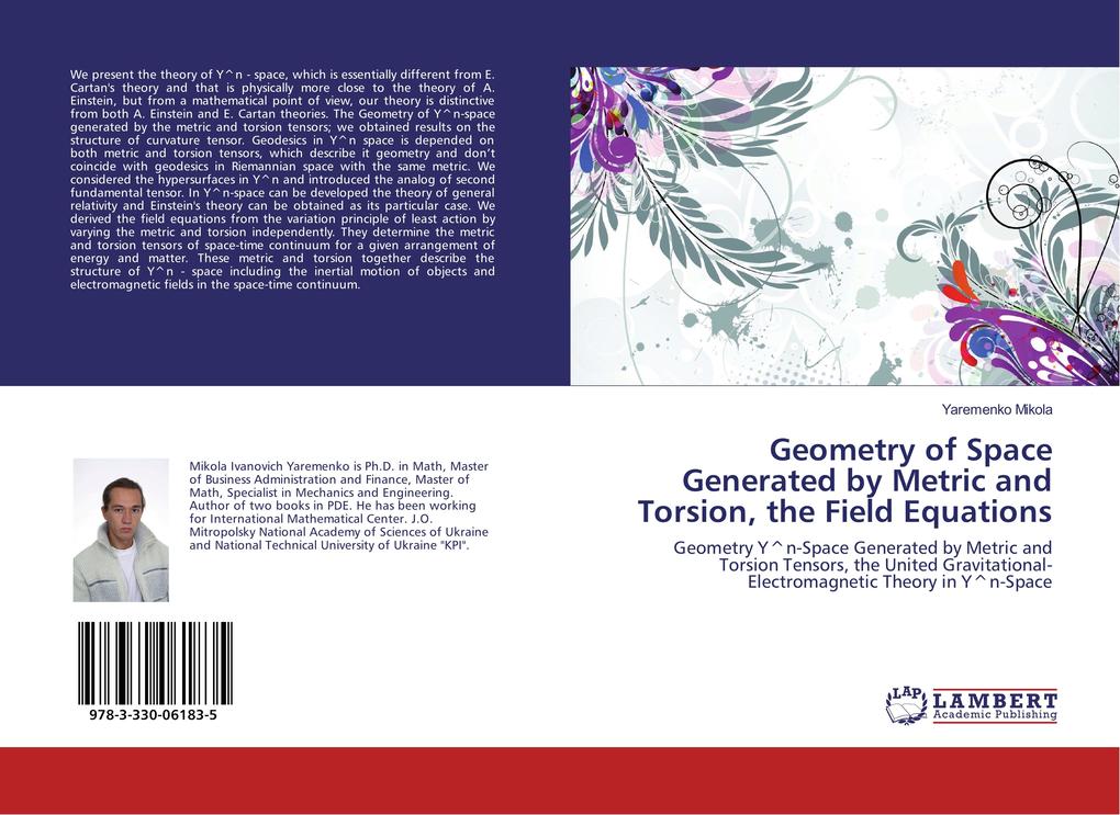 Geometry of Space Generated by Metric and Torsion the Field Equations