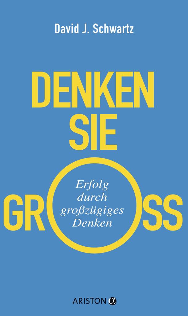 Denken Sie Gross Buch Gebunden David Schwartz