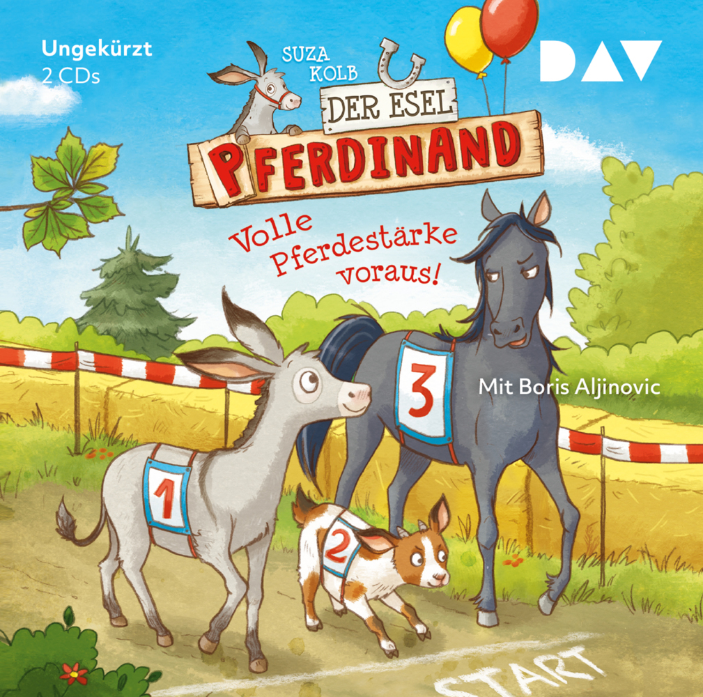 Der Esel Pferdinand - Volle Pferdestärke voraus! 2 Audio-CDs