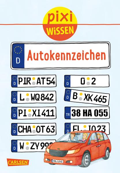 Image of Pixi Wissen 102: VE 5 Autokennzeichen