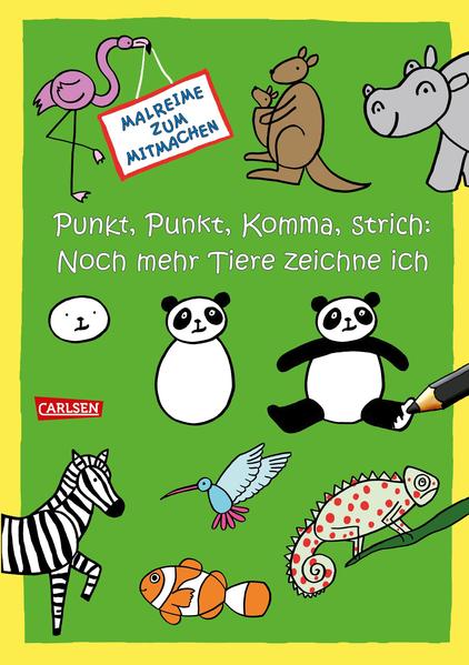 Image of Punkt Punkt Komma Strich: Noch mehr Tiere zeichne ich