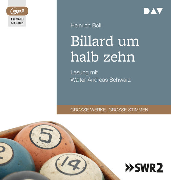 Billard um halb zehn1 Audio-CD 1 MP3