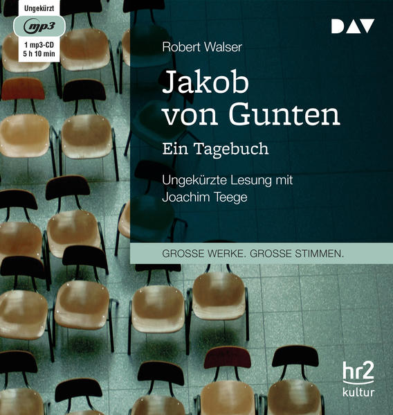 Jakob von Gunten. Ein Tagebuch1 Audio-CD 1 MP3