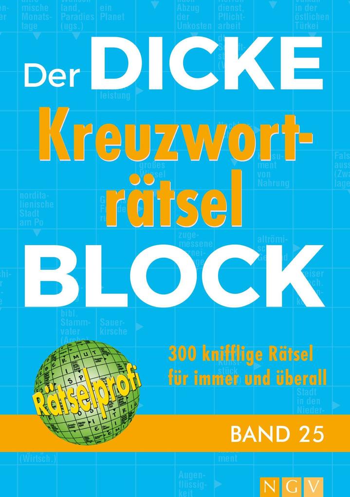 Image of Der dicke Kreuzworträtsel-Block Band 25