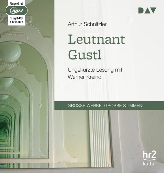 Leutnant Gustl1 Audio-CD 1 MP3