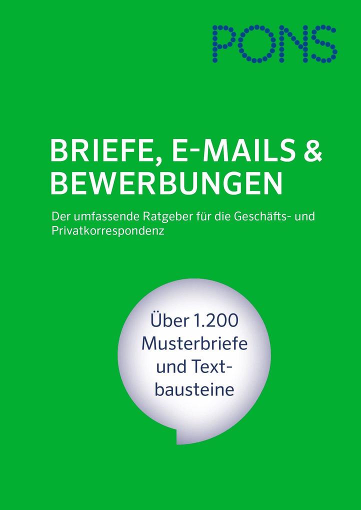 PONS Briefe E-Mails & Bewerbungen