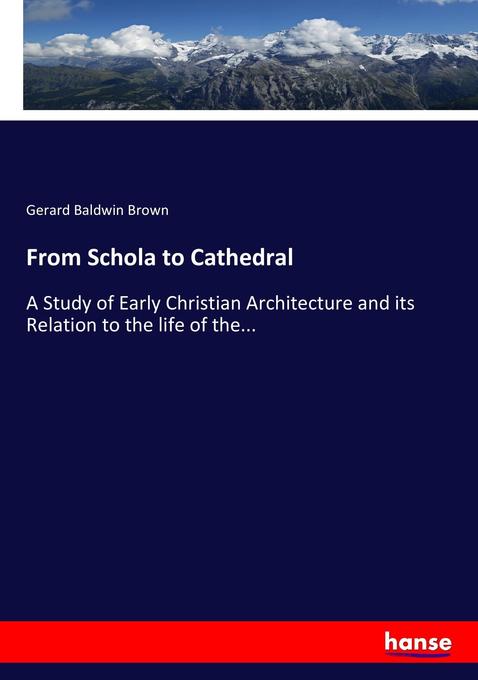 From Schola to Cathedral