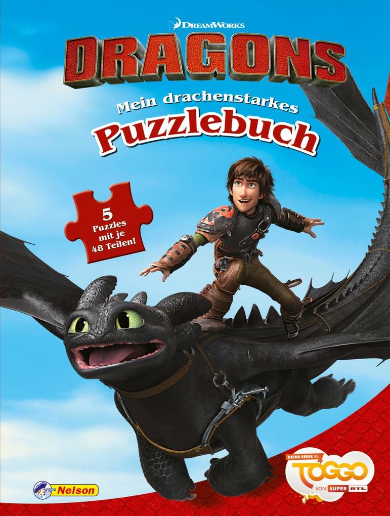 DreamWorks Dragons DreamWorks Dragons "Auf zu neuen Ufern": Mein drachenstarkes Puzzlebuch als Buch