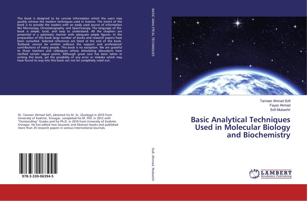 Basic Analytical Techniques Used in Molecular Biology and Biochemistry