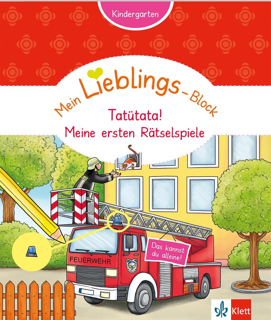 Image of Mein Lieblings-Block Tatütata! Meine ersten Rätselspiele