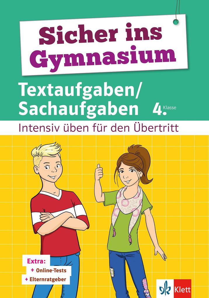 Image of Sicher ins Gymnasium Textaufgaben/Sachaufgaben 4. Klasse