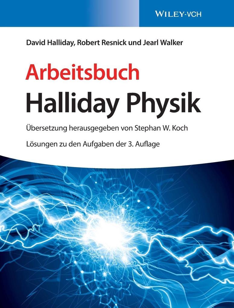 Wiley-Vch GmbH Arbeitsbuch Halliday Physik