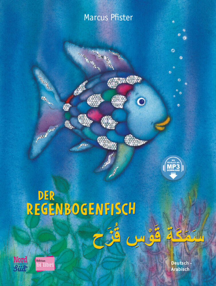Image of Der Regenbogenfisch. Kinderbuch Deutsch-Arabisch