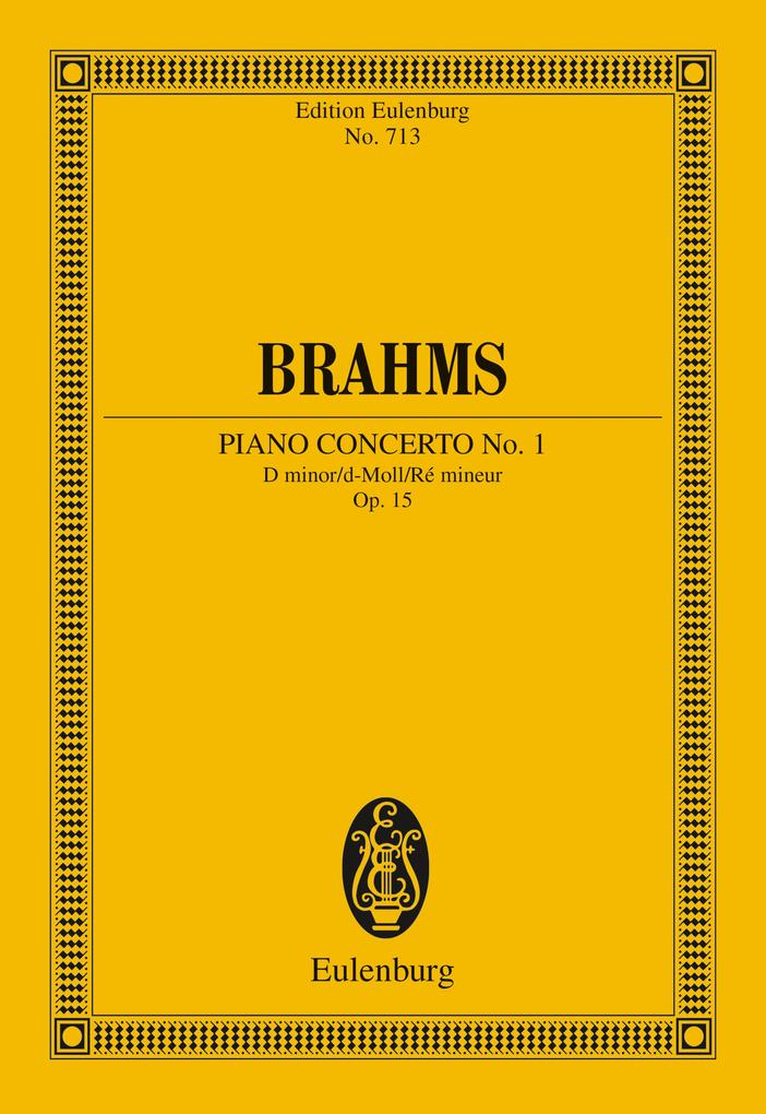 Piano Concerto No. 1 D minor - Johannes Brahms
