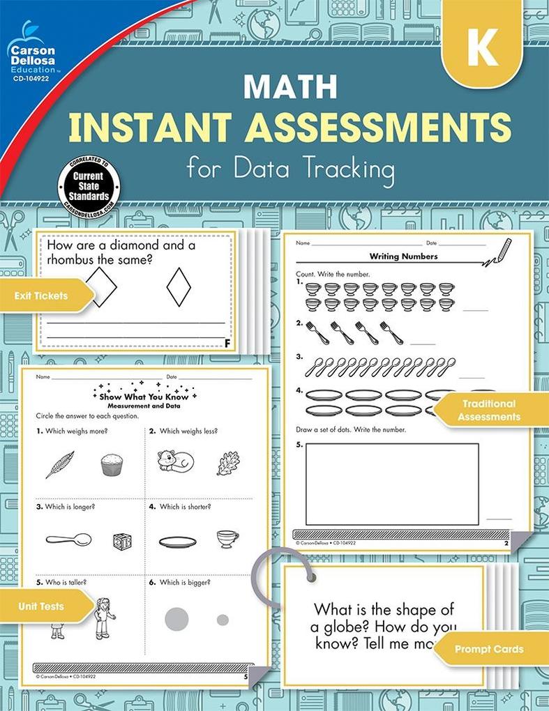 Instant Assessments for Data Tracking Grade K