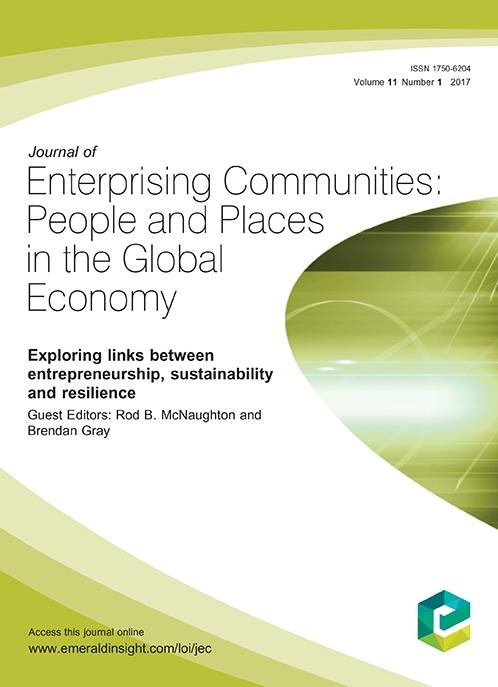 Exploring links between entrepreneurship sustainability and resilience