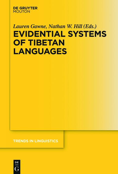 Evidential Systems of Tibetan Languages als eBook Download von