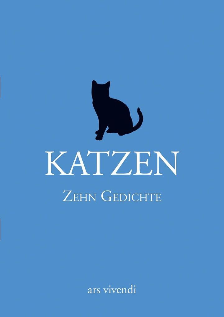 Katzen - Zehn Gedichte Klappkarte