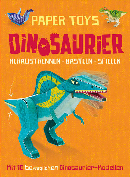 Image of Paper Toys: Dinosaurier (Heraustrennen - Basteln - Spielen)