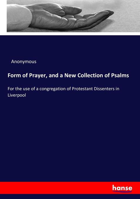 Form of Prayer and a New Collection of Psalms