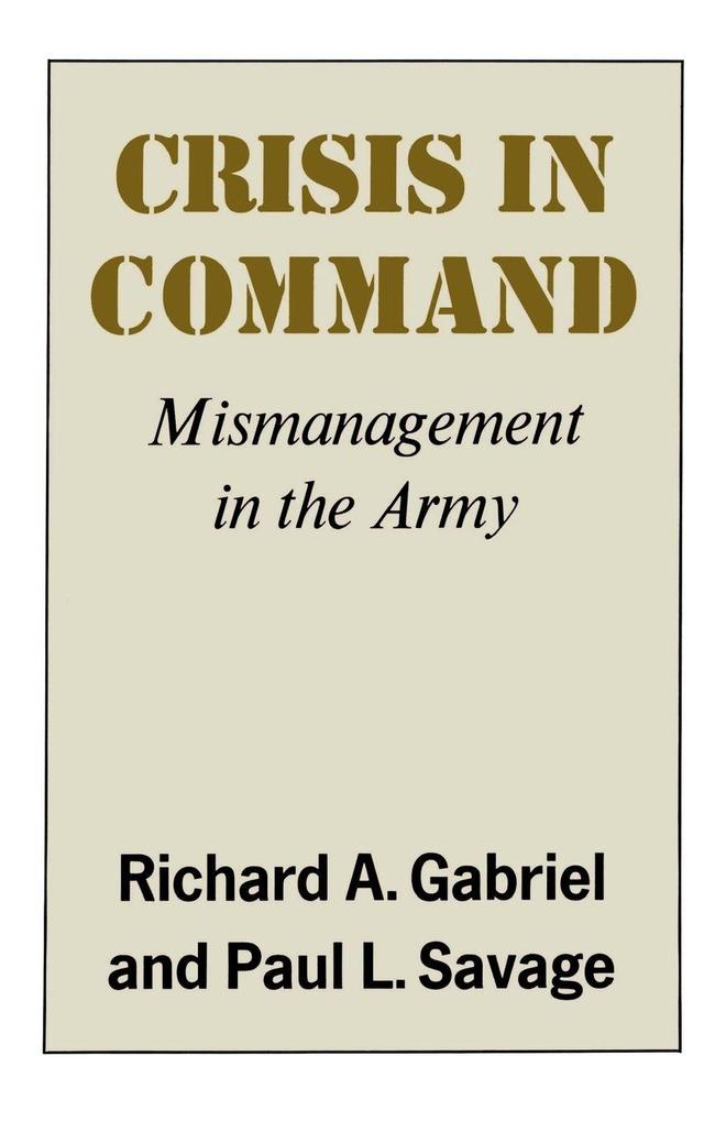 Crisis in Command