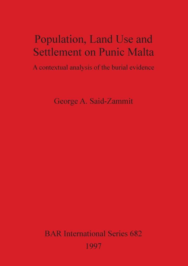Population Land Use and Settlement on Punic Malta