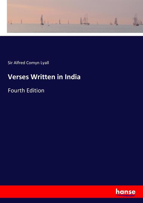 Image of Verses Written in India