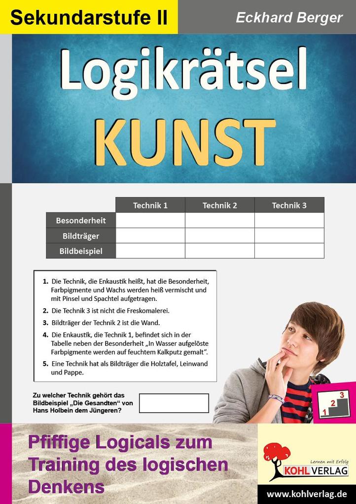 Logikrätsel KUNST / SEK II