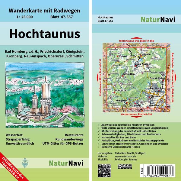 Hochtaunus 1 : 25 000 Blatt 47-557