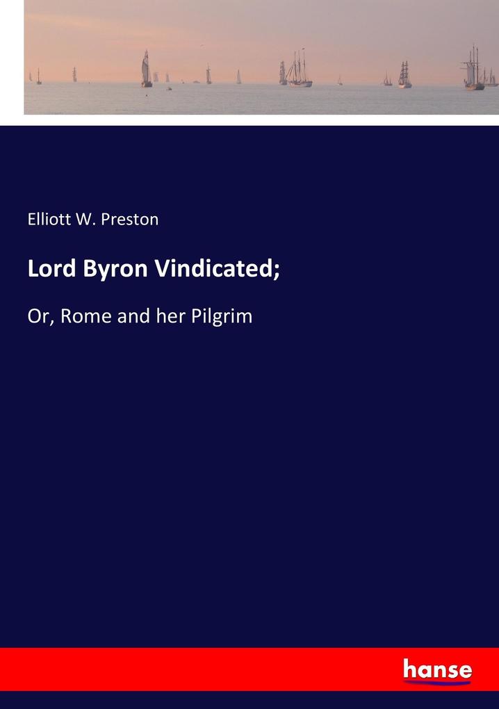 Image of Lord Byron Vindicated;