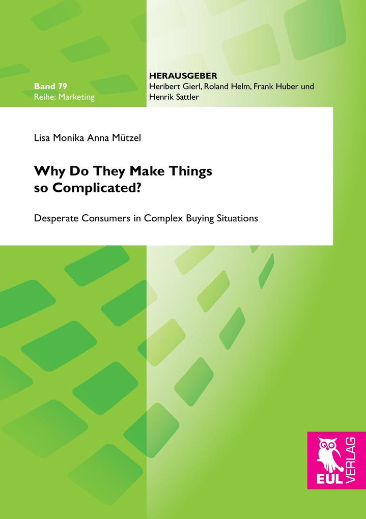 Why Do They Make Things so Complicated?