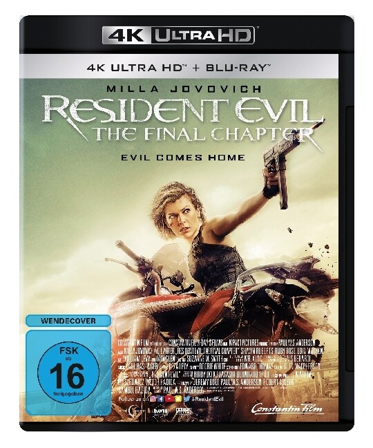 Resident Evil: The Final Chapter 4K 1 UHD-Blu-ray