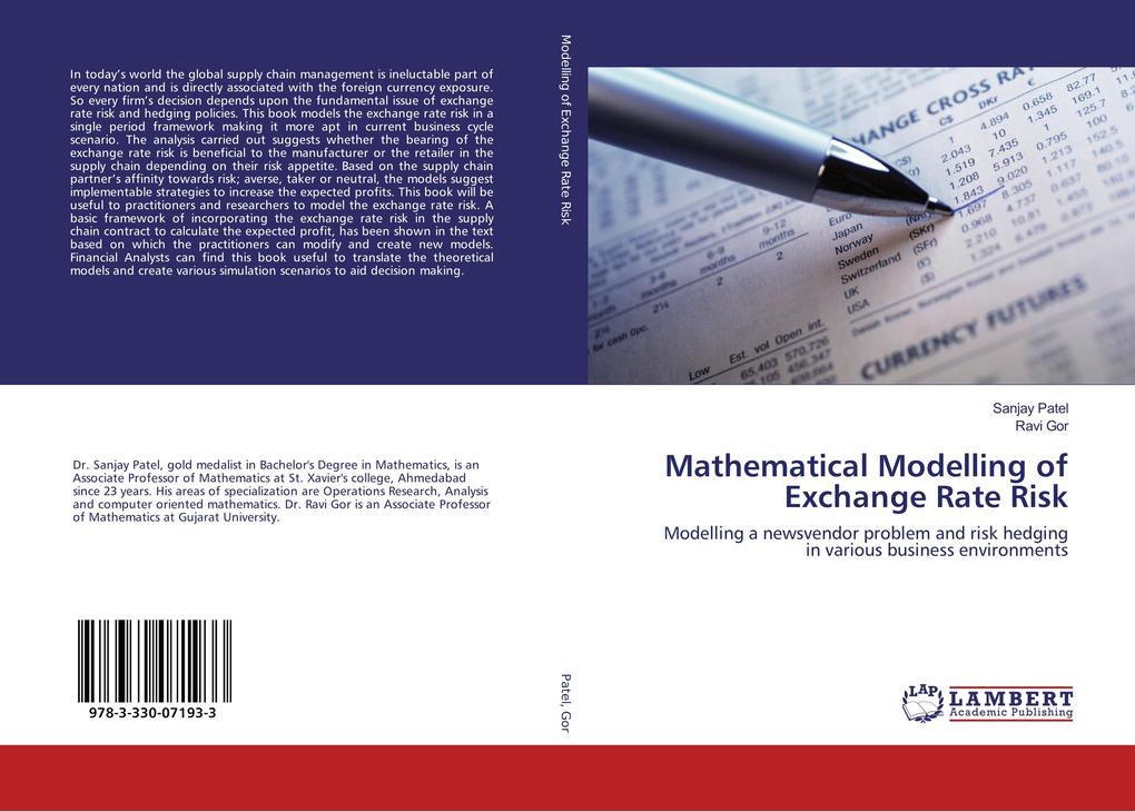 Mathematical Modelling of Exchange Rate Risk