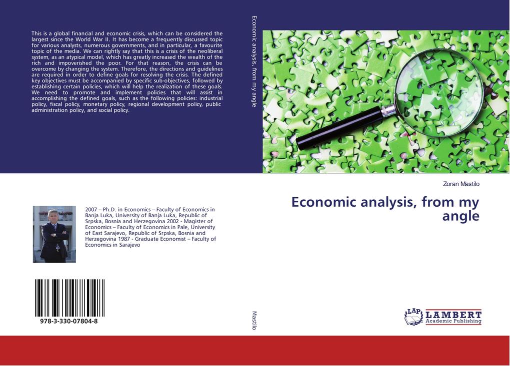 Economic analysis from my angle