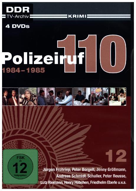 Polizeiruf 110. Box.12 4 DVD