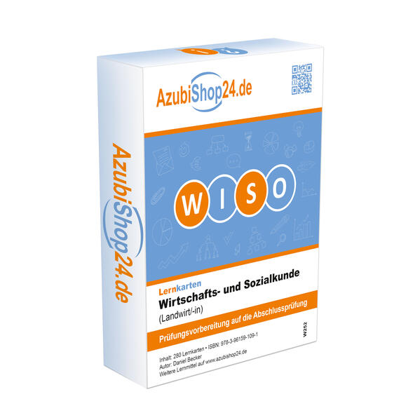 AzubiShop24.de Basis-Lernkarten Wirtschafts- und Sozialkunde (Landwirt-in)