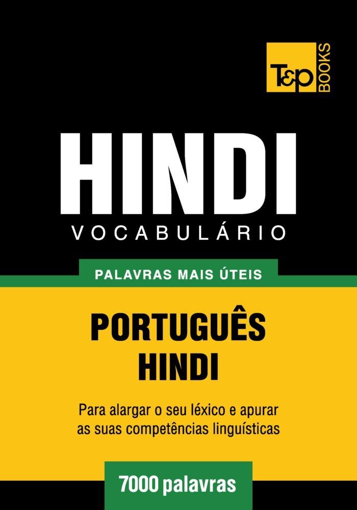 Vocabulário Português-Hindi - 7000 palavras