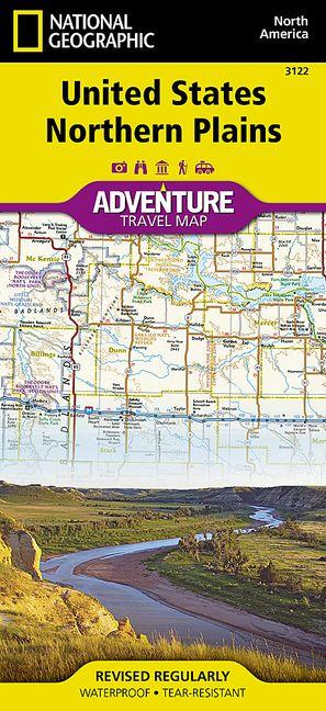 United States Northern Plains Map