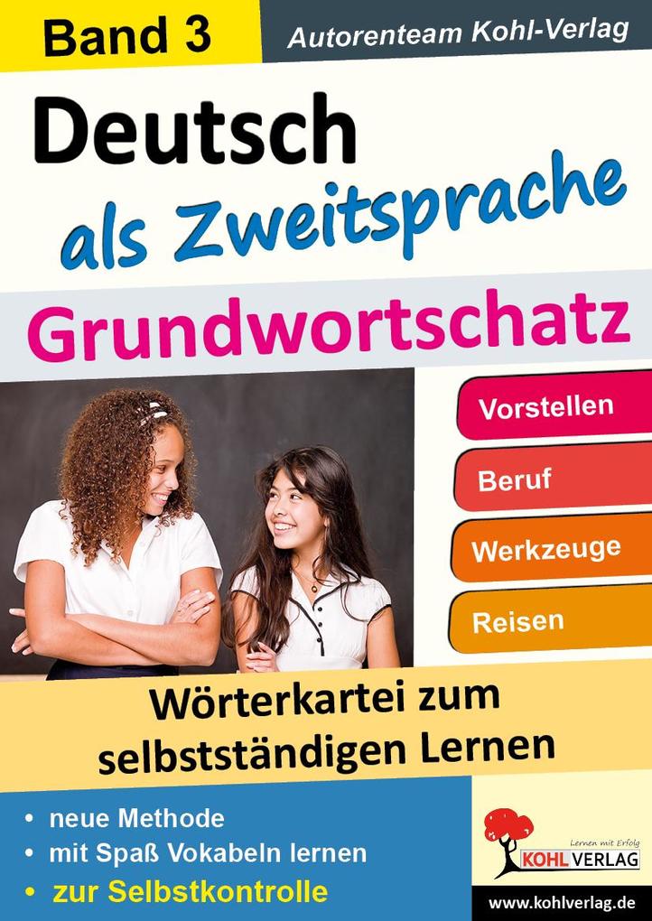 Deutsch als Zweitsprache - Grundwortschatz 3